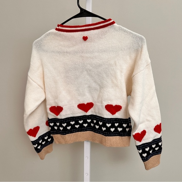 MONNALISA
GIRLS IVORY WOOL KNIT SWEATER size 10 - Picture 3 of 5